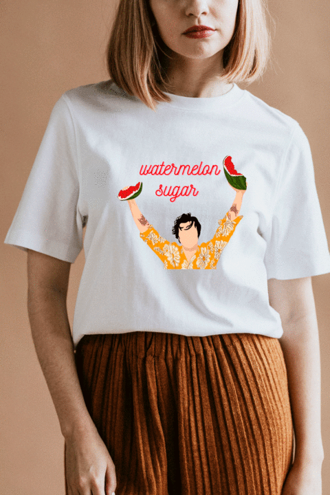 camiseta harry styles watermelon sugar