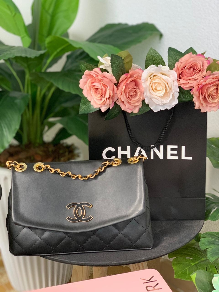 BOLSA CHANEL 2.55 CLASSIC FLAP - BOLSA BRANCA