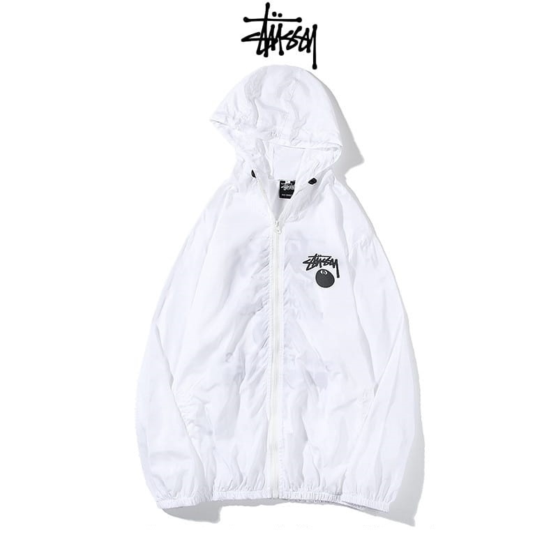 jaqueta stussy colorful windbreaker