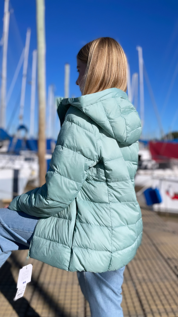 Doite - Parka Pluma Hombre Amorak Negro