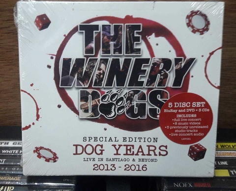 The Winery Dogs - Special Edition Dog Years 3CD´S + Blu-Ray + DVD