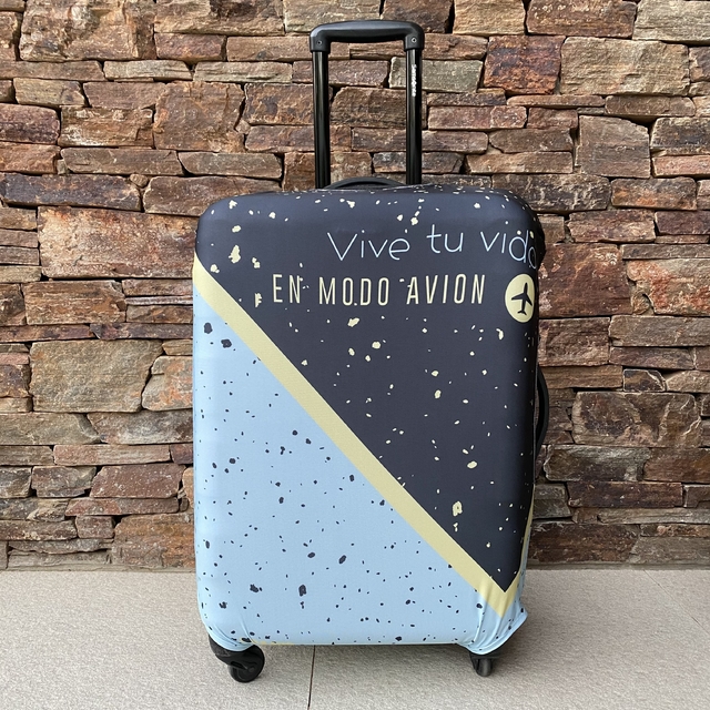 Cubre valija - La Portuaria Viajes Objetos y Deco