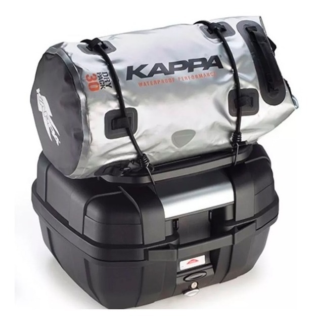 BOLSA TRASEIRA 30 L IMPERMEÁVEL PARA MOTO - KAPPA MOTO