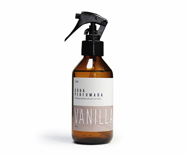Água Perfumada de Vanilla - Perfume para tecidos 200ml