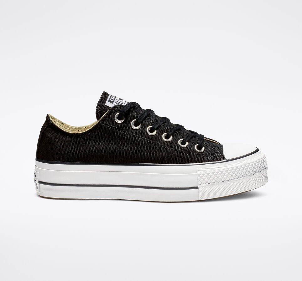 TENIS ADULTO CHUCK TAYLOR ALL STAR LIFT PRETO/PRETO/BRANCO | CT04950001