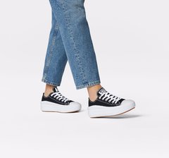 Tênis Converse Chuck Taylor All Star Move Cano Alto Feminino Preto / Branco