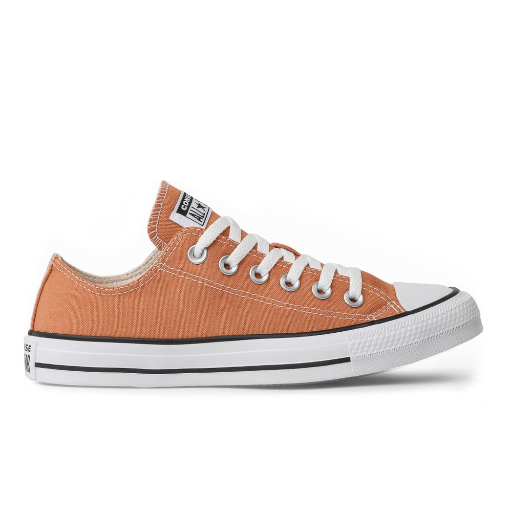 tênis converse chuck taylor all star laranja