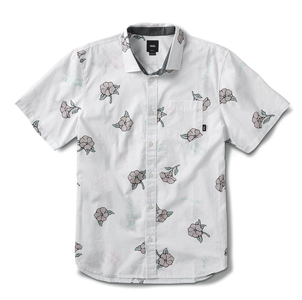CAMISA VANS THANK YOU FLORAL SS WHITE | VN0A4RPHZJT
