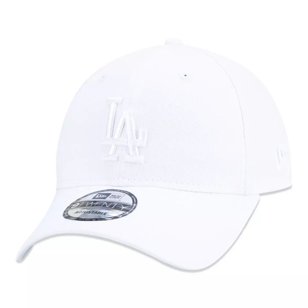 BONE NEW ERA 9TWENTY STRAPBACK PERMANENTE LOS ANGELES DODGERS WHIITE  (BRANCO) | MBPERBON469