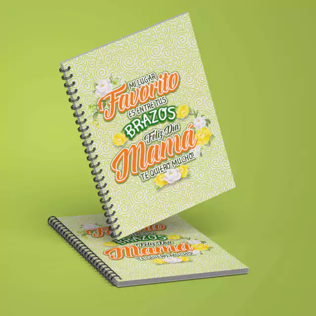 Tener cuidado Profesor pila Diseños Cuadernos Día de la Madre - Modelo 135
