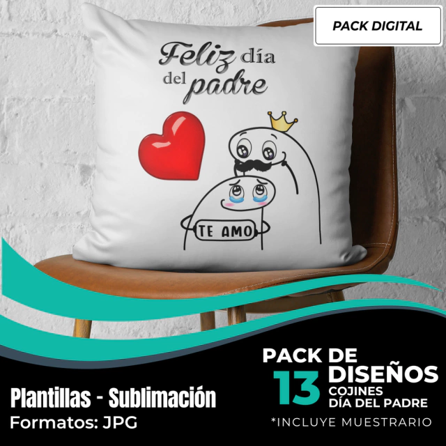 Dia del Padre Cojines Flork - Modelo 118 - Digi Card