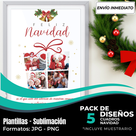 Especial Navidad Cuadros - Modelo 227 - Digi Card