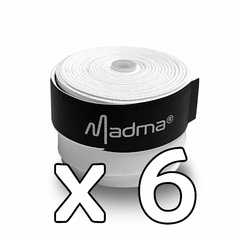 Pack x 6 cubre grip Madma liso