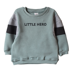 BUZO LITTLE HERO VERDE