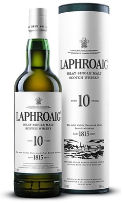 Whisky Laphroaig 10 anos