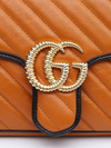 Imagem do Bolsa Gucci Diagonal Quilt Small GG Marmont