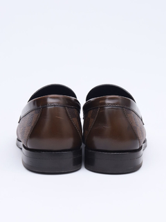 Sapato Louis Vuitton Loafer Major Damier Tam 41/5 - loja online