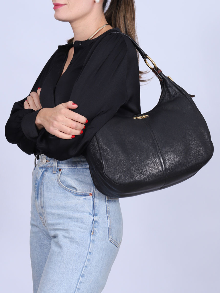 prada hobo bolsa leather