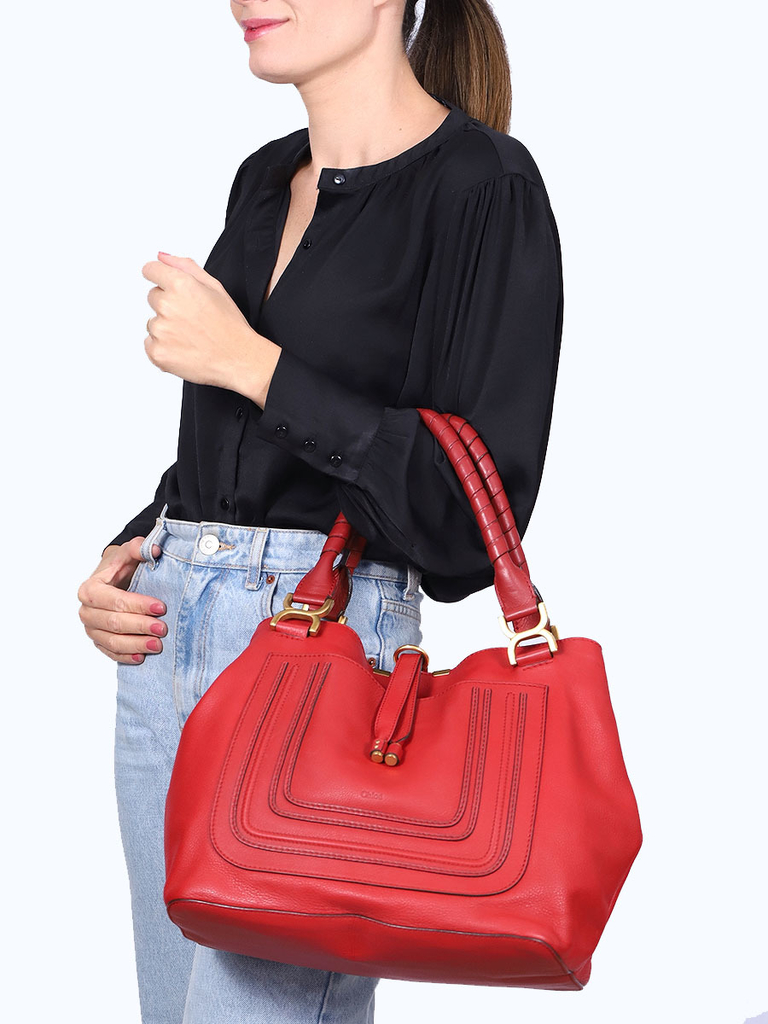 chloe large marcie bolsa
