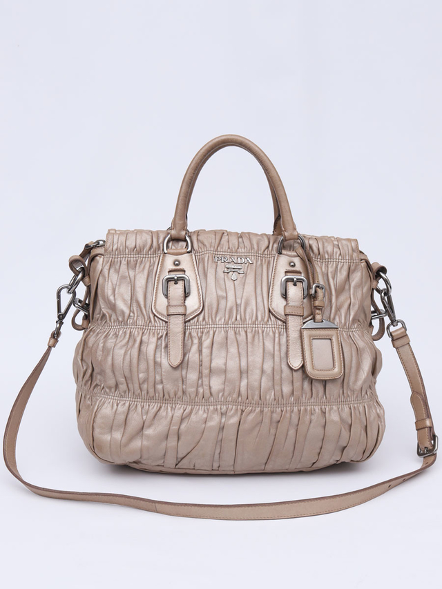 nappa gaufre prada bolsa