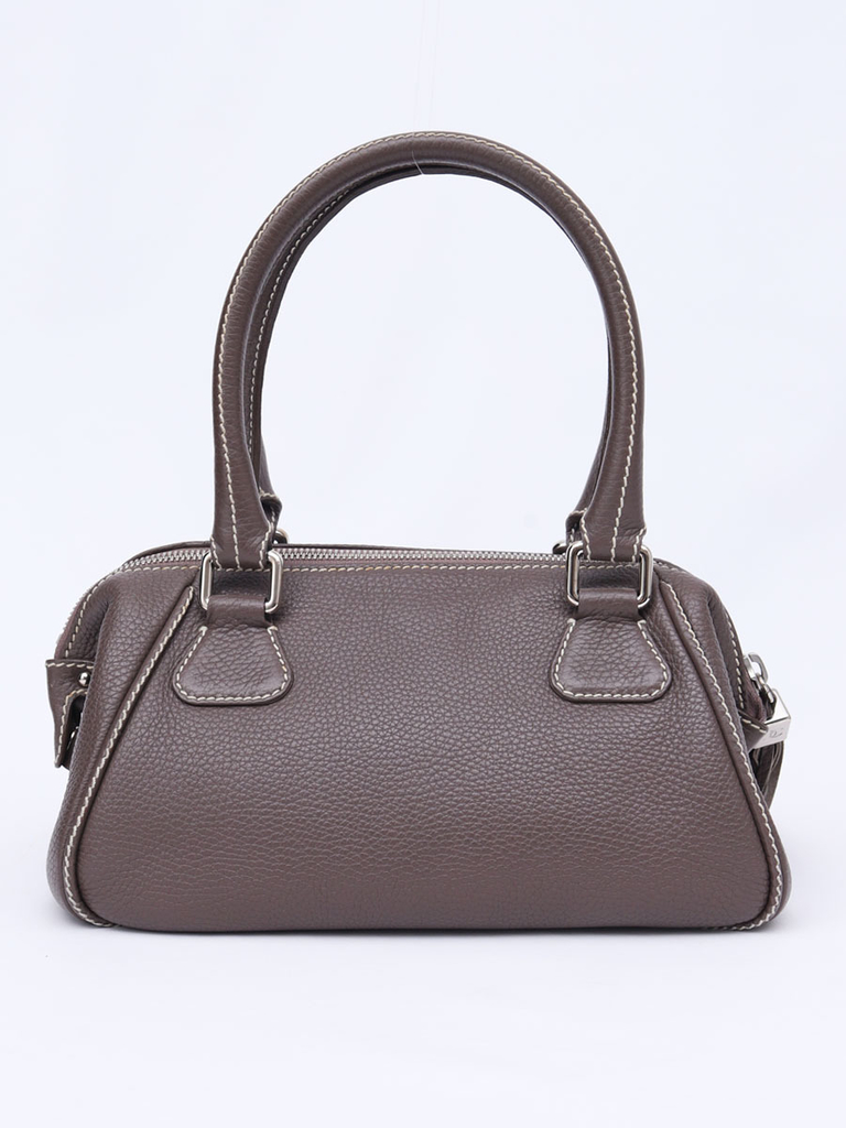 medium c charm bolsa in quilted calfskin