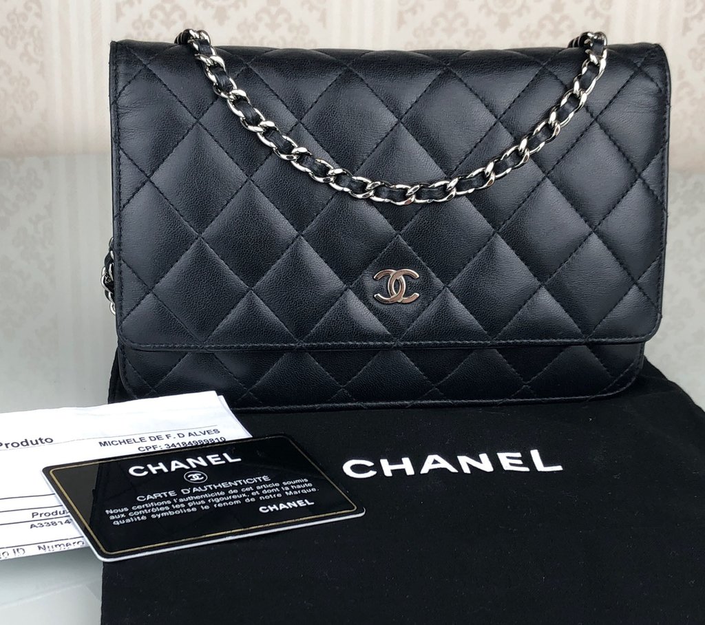 chanel wallet on chain preço