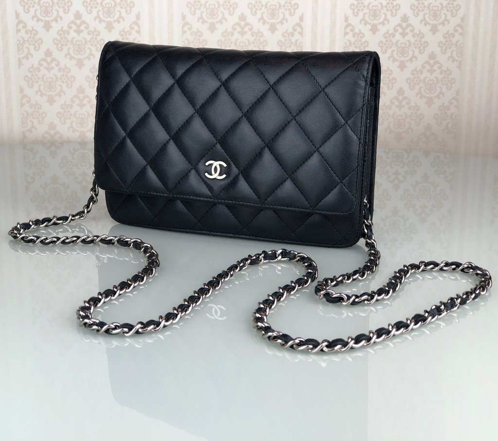 chanel wallet on chain preço
