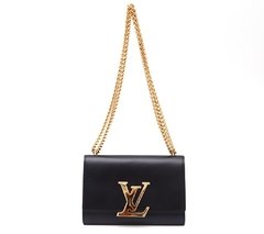 Bolsa Louis Vuitton Louise Black Calfskin Chain - comprar online