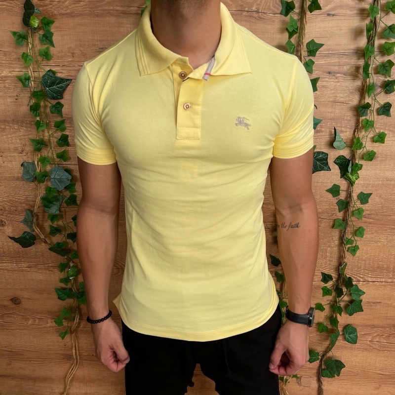 burberry camiseta polo