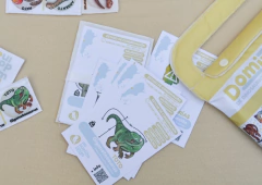 DOMINO DE DINOSAURIOS ARGENTINOS - tienda online