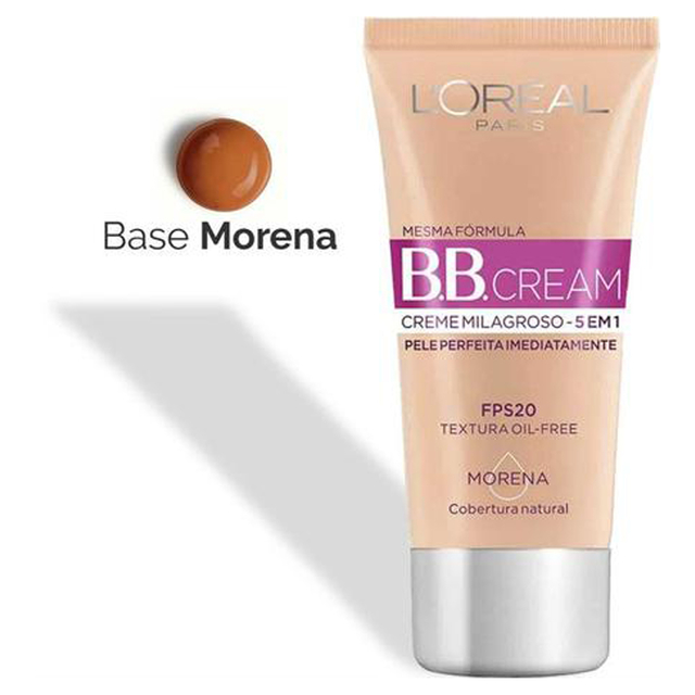 Base BB Cream 5 em 1 FPS 20 30ml - L'Oréal Paris