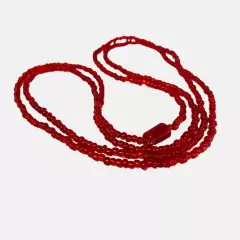 Guia De Proteção de Iansã em Contas de Miçanga Cristal Vermelha - Loja Online Varejo de Produtos Esotéricos - Mandala Esotérica