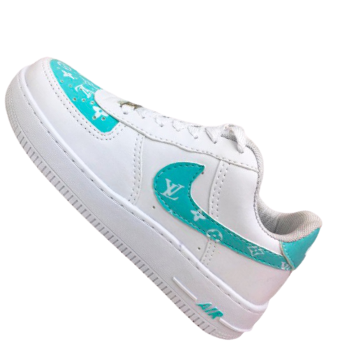 tenis nike air force feminino verde agua