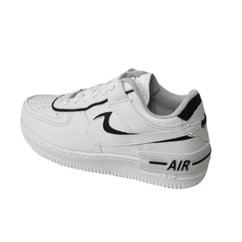 air max 1 branco e preto