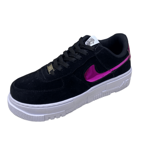 nike plataforma preto
