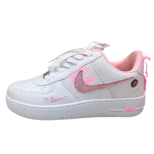 tenis nike rosa com glitter