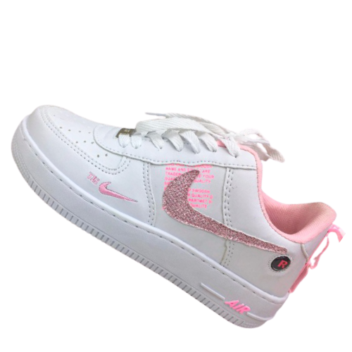 air force blanco con rosa