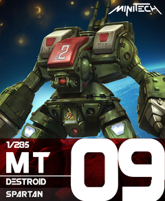 KidsLogic - MT09 1/285 Robotech Macross Destroid Spartan