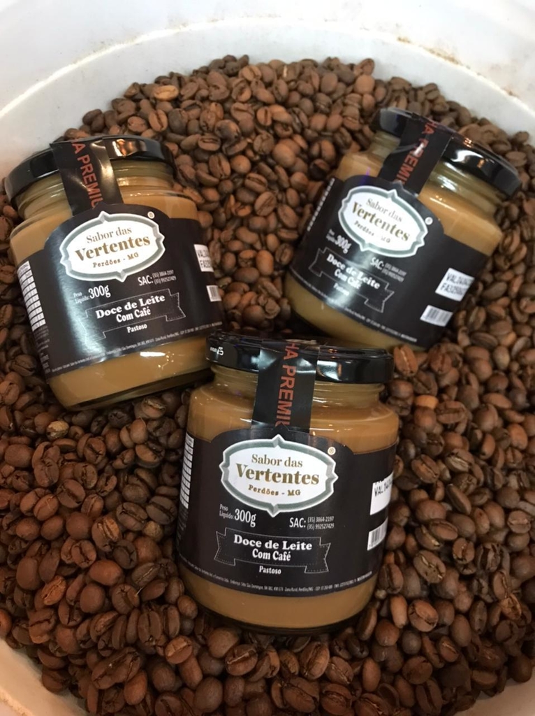 Kit 3 Doces De Leite Sabor Das Vertentes Cafe 10 Canudos Gratis