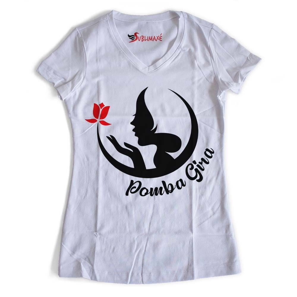 Camiseta Feminina Personalizada Pomba Gira