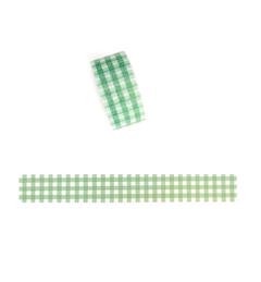 Washi tape - Grid Verde