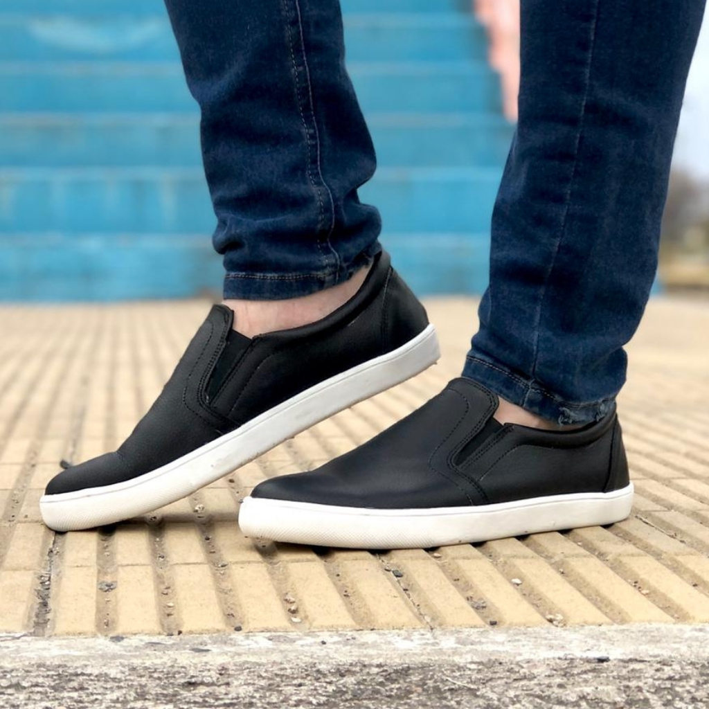Zapatilla Pancha de Hombre de Cuero Donato Sport 39 al 45 (600)