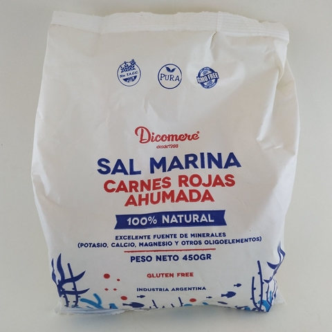 DICOMERE Sal Marina Carnes Rojas Ahumada x 450 Grs