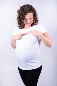 art.604 remera embarazo y lactancia - comprar online
