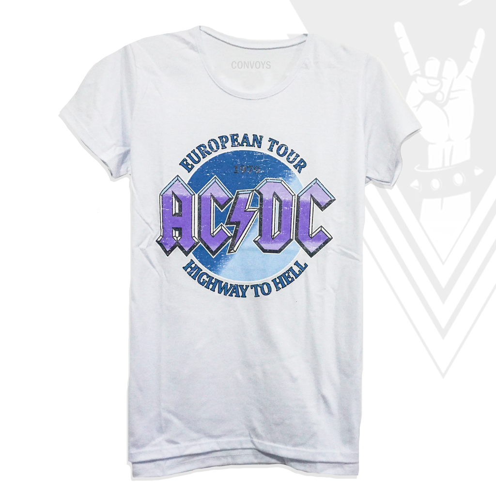 Remera AC/DC European Tour - CONVOYS Rock Style