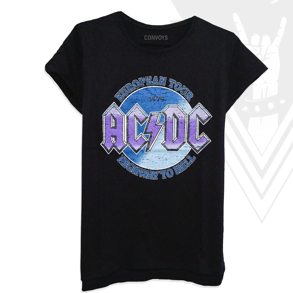 Remera AC/DC European Tour - CONVOYS Rock Style