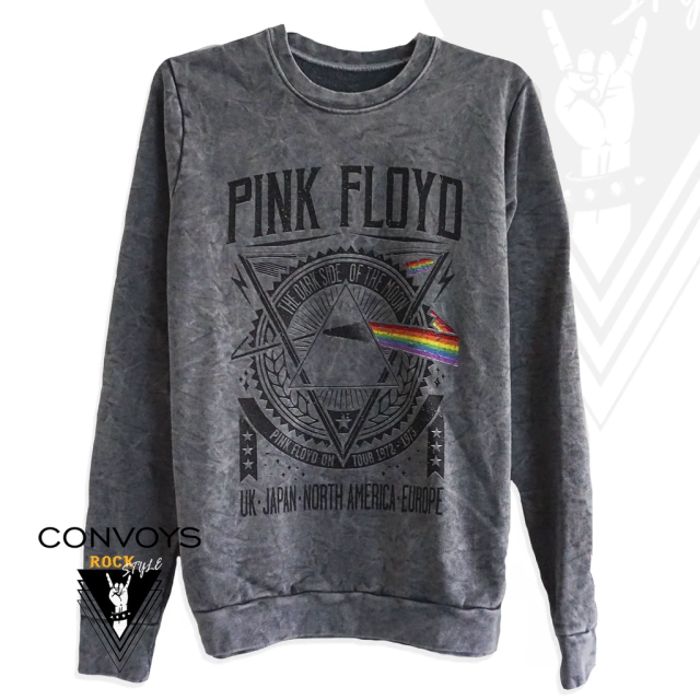 Buzo Pink Floyd Dark Side - CONVOYS Rock Style