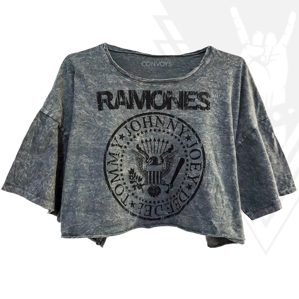 Sweat Gris Ramones - Unisexe Adulte, Taille 14, Manches Longues - Excellent état