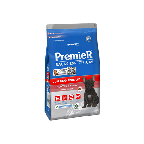 Ração premier para bulldog francês filhote Clearance