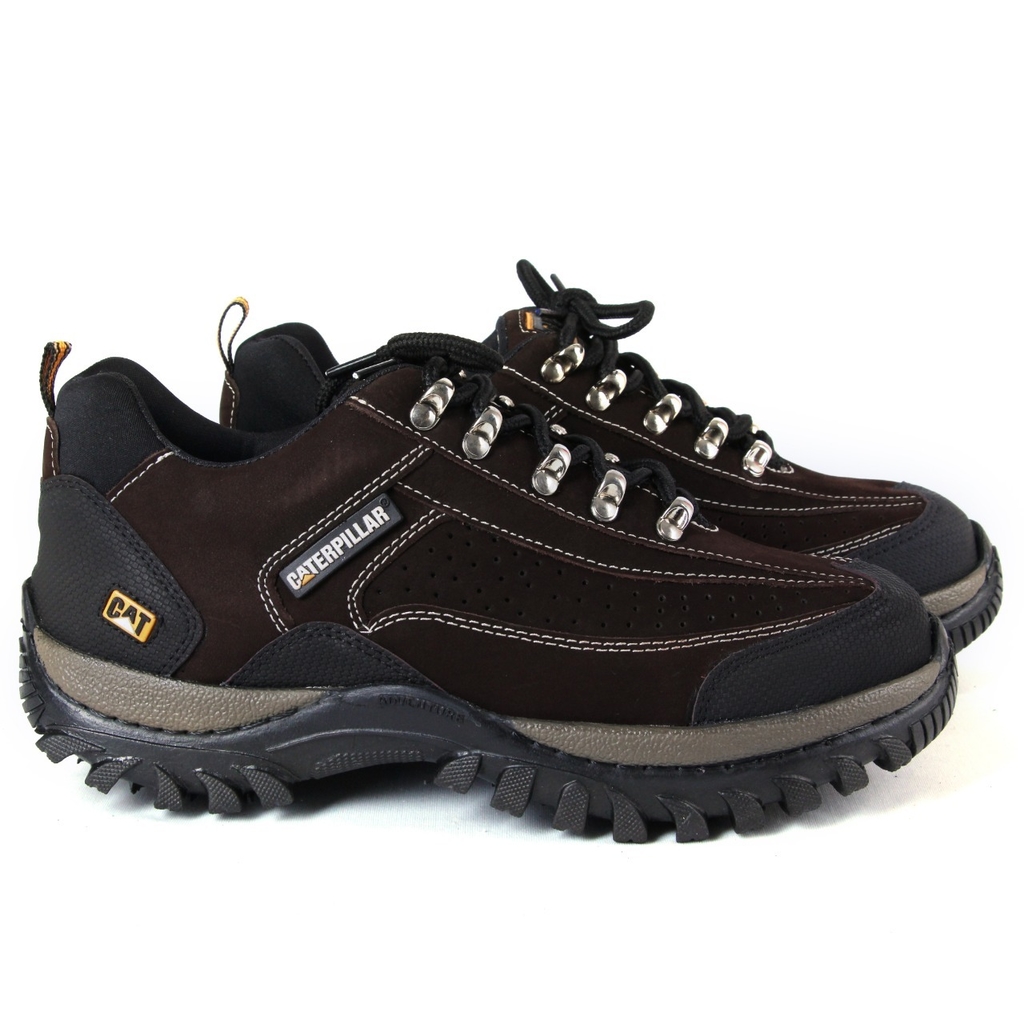 TENIS CATERPILLAR ADVENTURE EM COURO LEGITIMO